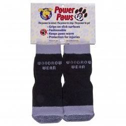 Power Paws Non-Slip Socks Grey