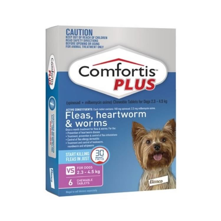 Comfortis Plus for Extra Small Dogs (Pink)