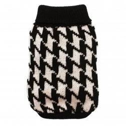 Houndstooth Knitted Jumper