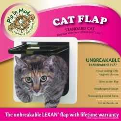 4-Way Lockable Cat Flap