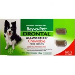 Drontal Chewable Allwormer for Dogs
