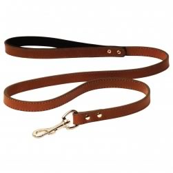 Designer Leather Lead with Comfy Handle