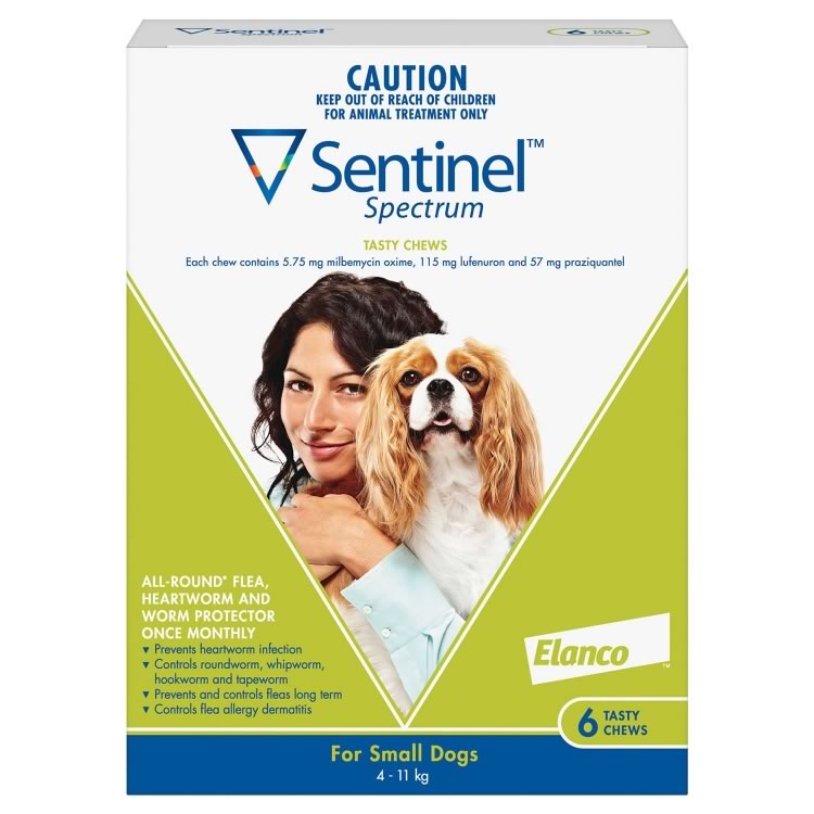 Sentinel Spectrum for Small Dogs (Green)