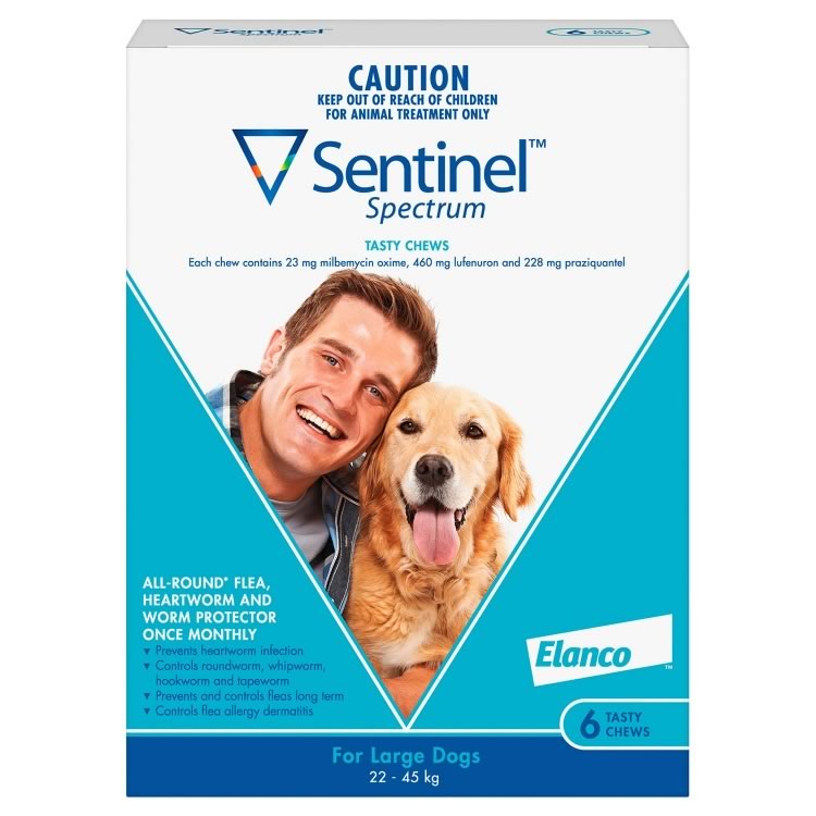 Sentinel Spectrum for Large Dogs (Blue)