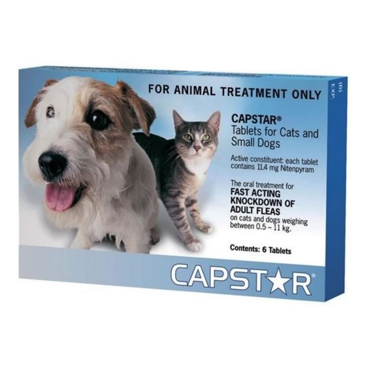 Capstar 11 for Cats and Small Dogs (0.5 to 11kg)