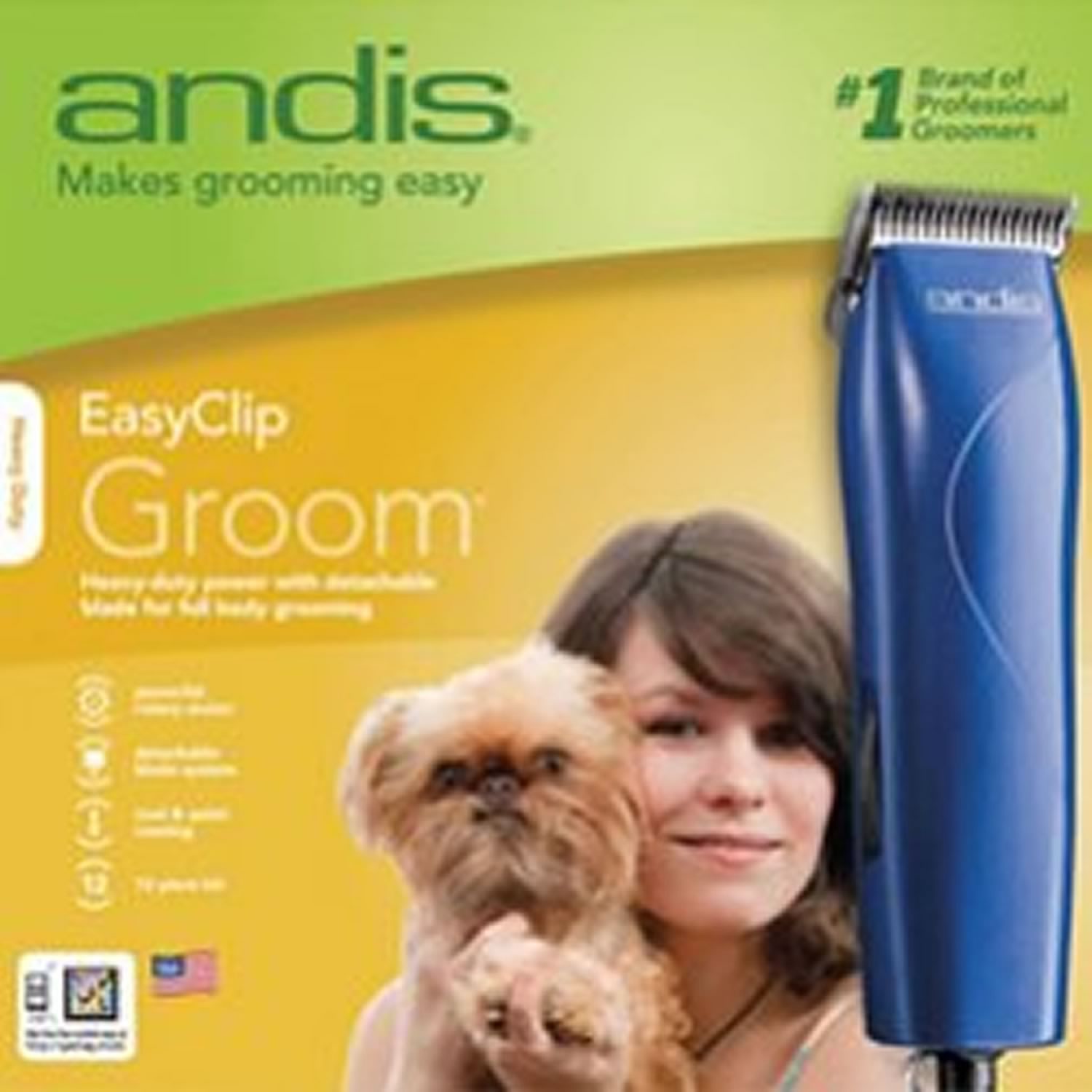 andis easy clip dog clippers