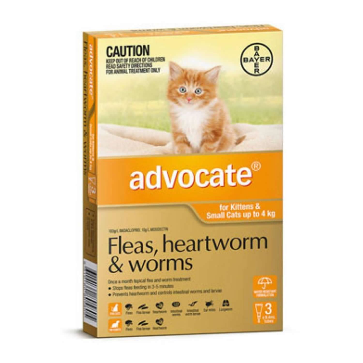 Advocate flea best sale and tick control