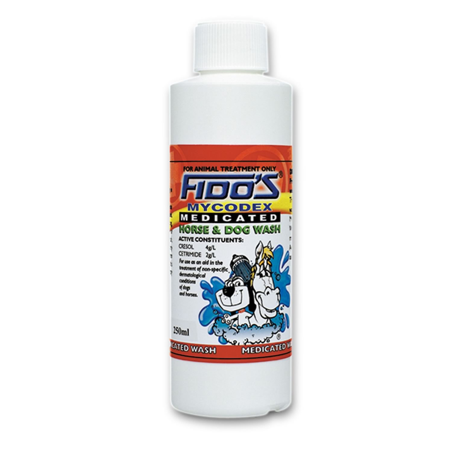 MYCODEX MEDICATED WASH FIDOS SHAMPOOS DOG GROOMING FIDOS MYCODEX MEDICATED WASH