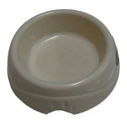 Paw Print Round Plastic Bowl