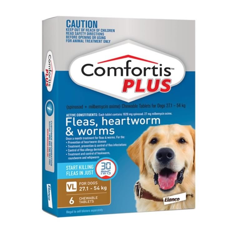 Comfortis Plus for Extra Large Dogs (Brown)