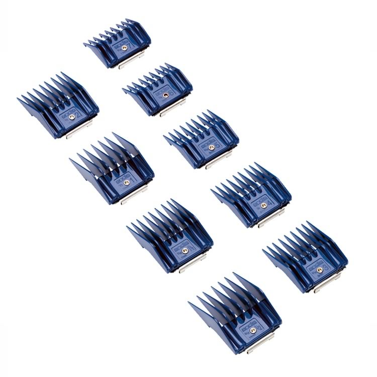 9-Piece Universal Small Plastic Comb Set