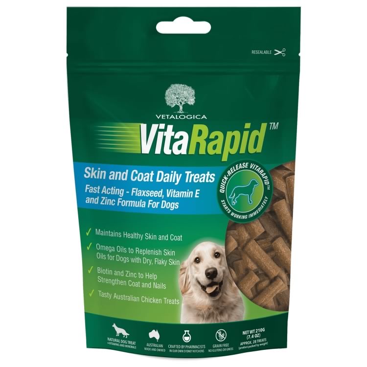 VitaRapid® Skin and Coat Daily Treats for Dogs