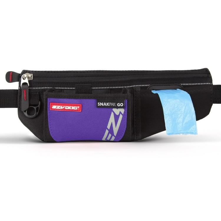 SnakPak Go Treat Belt - Purple