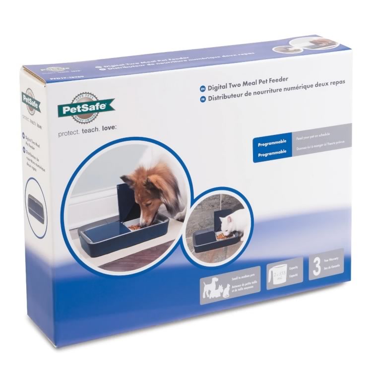 Digital Two Meal Pet Feeder