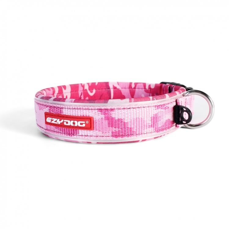 Neoprene Collar - Camo Pink