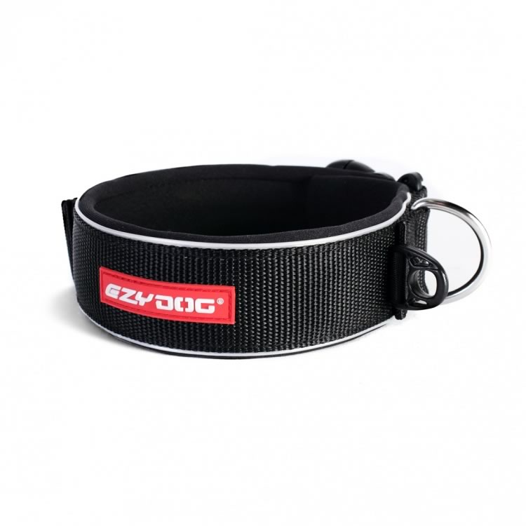 Neoprene Collar - Black Wide