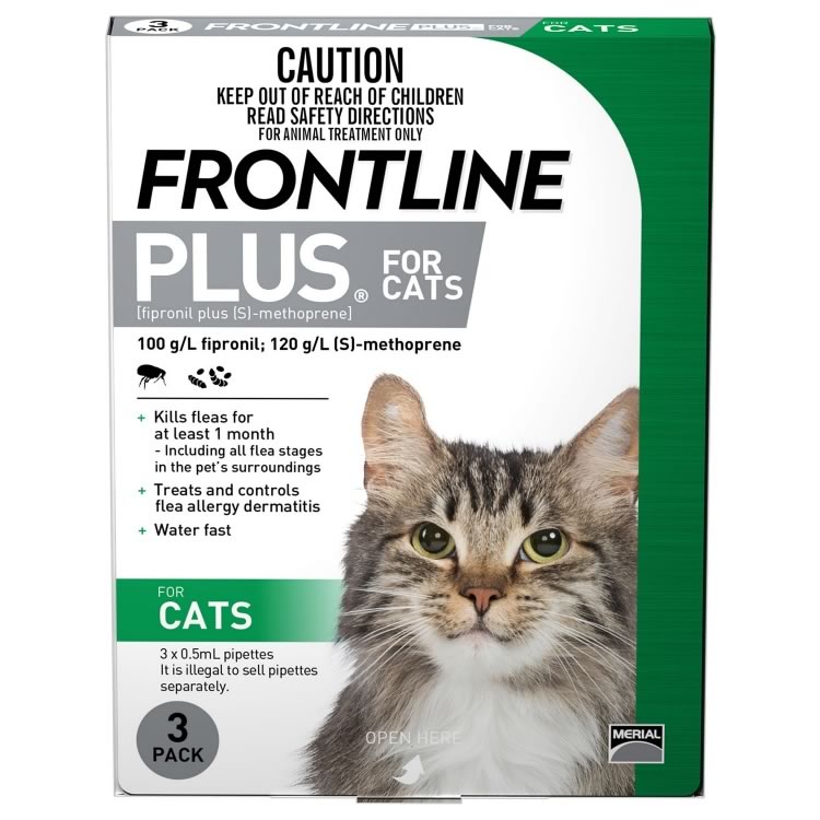 Frontline Plus for Cats (Green)