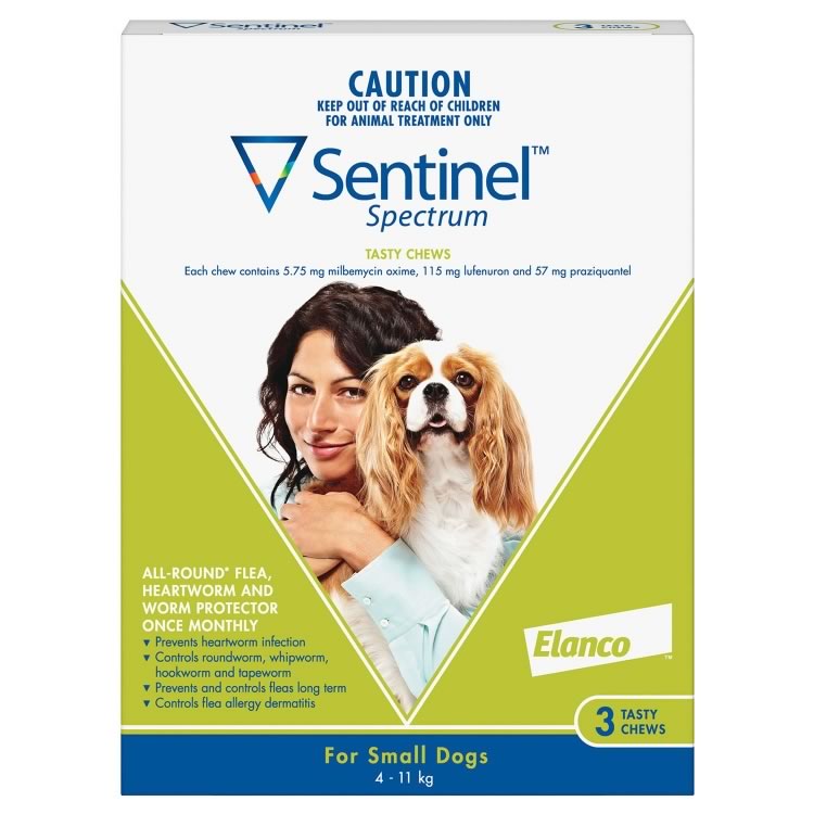 Sentinel Spectrum for Small Dogs (Green)