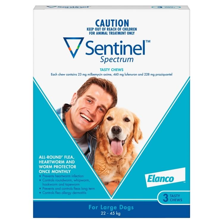 Sentinel Spectrum for Large Dogs (Blue)