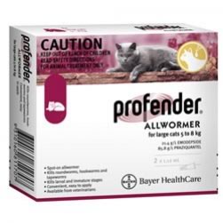 Profender Spot-on® Allwormer for Large Cats