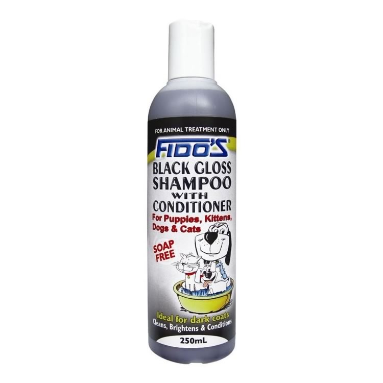Fidos black gloss shampoo store